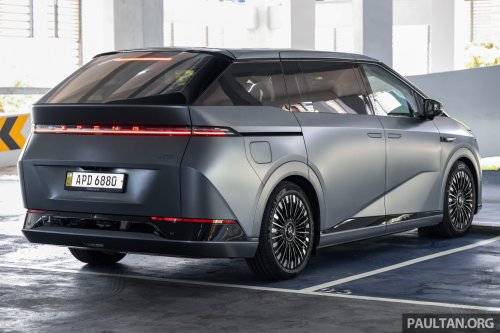 2026 Xpeng X9 Malaysian gallery – outdated now, but still with up to 320 PS, 590 km WLTP range, fr RM289k