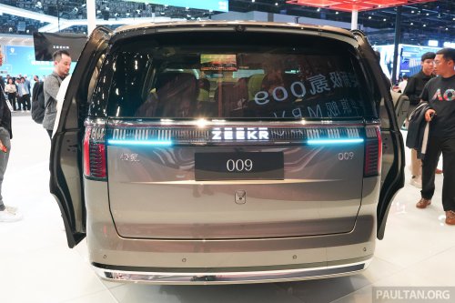 Zeekr 009 facelift with 900V system is China-exclusive for now – Malaysia introduction under evaluation