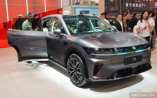 2026 Zeekr 7X facelift on display in Beijing – now 900V system; up to 795 PS, 802 km CLTC; from RM133k