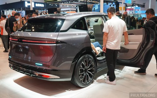 2026 Zeekr 7X facelift on display in Beijing – now 900V system; up to 795 PS, 802 km CLTC; from RM133k
