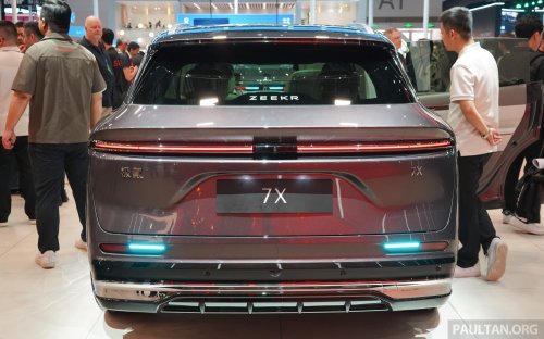 2026 Zeekr 7X facelift on display in Beijing – now 900V system; up to 795 PS, 802 km CLTC; from RM133k