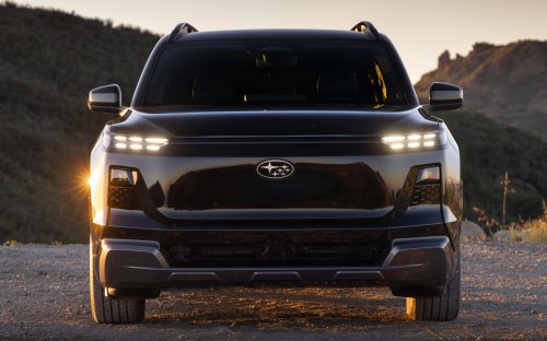 Subaru Getaway debuts in the US – three-row EV SUV; 420 hp, up to 483 km range; Toyota Highlander sister