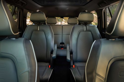 Subaru, SUV, Toyota, Toyota Highlander, Subaru Getaway debuts in the US – three-row EV SUV; 420 hp, up to 483 km range; Toyota Highlander sister