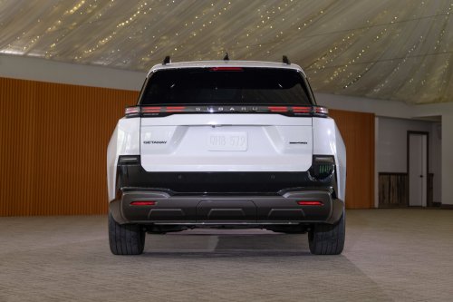Subaru Getaway debuts in the US – three-row EV SUV; 420 hp, up to 483 km range; Toyota Highlander sister