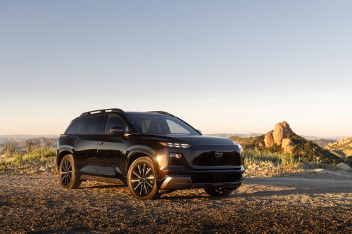 Subaru Getaway debuts in the US – three-row EV SUV; 420 hp, up to 483 km range; Toyota Highlander sister