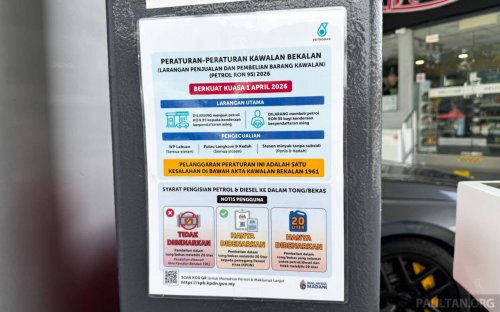 Subsidised RON95 only for Malaysians and Malaysian-registered vehicles, reminds Petronas and KPDN