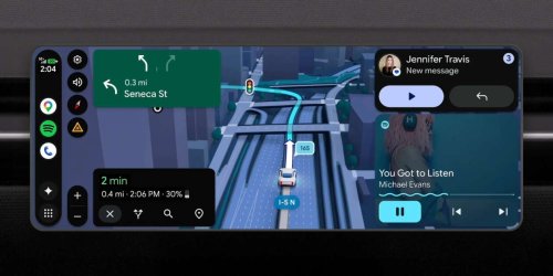 Android Auto to be refreshed – Material 3, immersive navigation, widgets, video playback, better screen fit