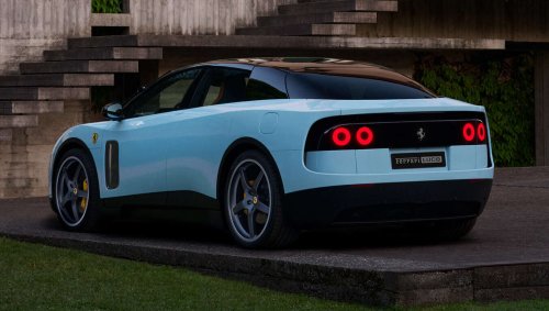 Ferrari Luce – radical minimalist EV, 1,050 PS, 0-100 km/h 2.5 secs, simulated shifts, 530 km WLTP range