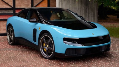 Ferrari Luce – radical minimalist EV, 1,050 PS, 0-100 km/h 2.5 secs, simulated shifts, 530 km WLTP range