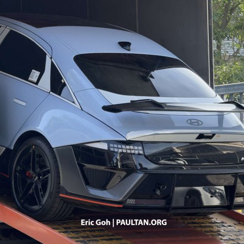 Hyundai, Hyundai Ioniq, Hyundai Ioniq 6, Hyundai Ioniq 6 N spied in Malaysia – RM450k est 650 PS EV super sedan set for KLIMS launch next month?