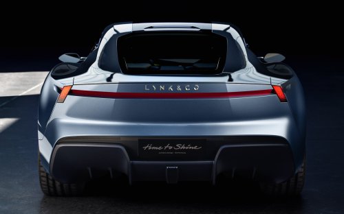Lynk &amp; Co Time to Shine concept in Beijing – two-door, 2+2 coupe GT with deployable aero; 0-100 km/h in 2s