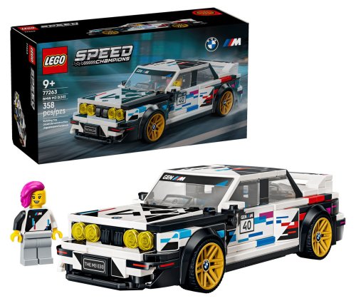 BMW celebrates 40th anniversary of E30 M3 with new Lego Speed Champions set – available from August 1