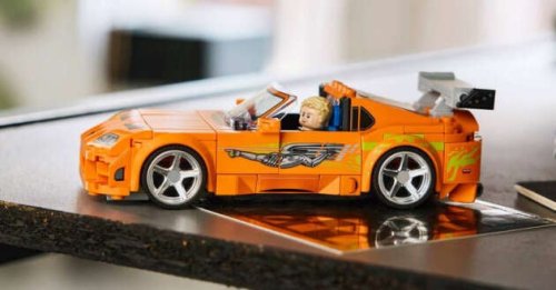 Toyota, Lego Speed Champions gains new entry – set 77260 is the Toyota Supra Mk4 from The Fast and the Furious