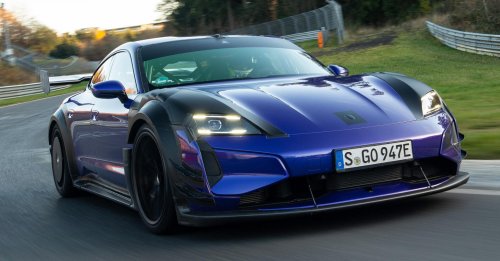 Porsche, Porsche Taycan, BYD, Porsche Taycan Turbo GT with Manthey Kit reclaims Nürburgring EV lap record from BYD – 6:55.533 mins