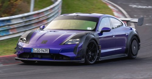 Porsche, Porsche Taycan, BYD, Porsche Taycan Turbo GT with Manthey Kit reclaims Nürburgring EV lap record from BYD – 6:55.533 mins