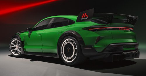 Porsche Taycan Turbo GT with Manthey Kit reclaims Nürburgring EV lap record from BYD – 6:55.533 mins