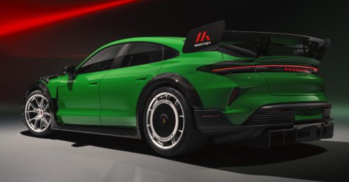 Porsche, Porsche Taycan, BYD, Porsche Taycan Turbo GT with Manthey Kit reclaims Nürburgring EV lap record from BYD – 6:55.533 mins
