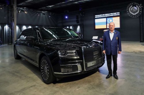 Agong Sultan Ibrahim Iskandar acquires Aurus Senat limousine as sign of strong Malaysia-Russia ties