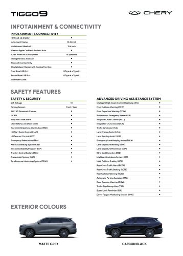 Chery Tiggo 9 previewed in Malaysia – flagship 7-seat D-SUV, 2.0T AWD with 256 PS/390 Nm, below RM189k