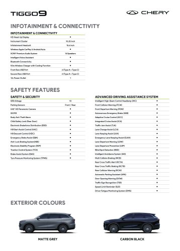 Chery Tiggo 9 previewed in Malaysia – flagship 7-seat D-SUV, 2.0T AWD with 256 PS/390 Nm, below RM189k
