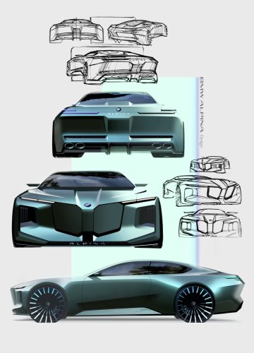 Vision BMW Alpina – V8 coupé concept teases new luxe direction for tuner under Munich ownership