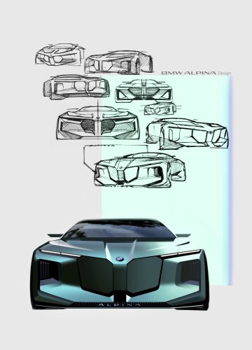 Vision BMW Alpina – V8 coupé concept teases new luxe direction for tuner under Munich ownership