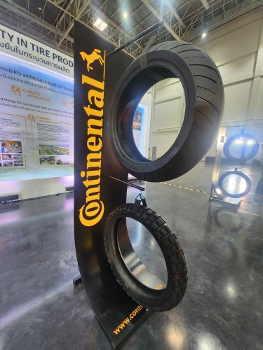 Continental launches motorcycle radial tyre production in Rayong, car tyre plant 2nd expansion