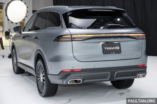Chery Tiggo 9 previewed in Malaysia – flagship 7-seat D-SUV, 2.0T AWD with 256 PS/390 Nm, below RM189k
