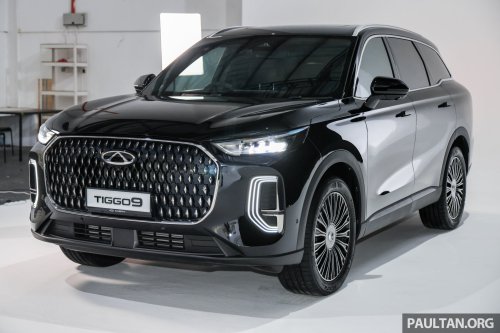 Chery Tiggo 9 previewed in Malaysia – flagship 7-seat D-SUV, 2.0T AWD with 256 PS/390 Nm, below RM189k
