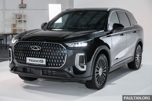 Chery Tiggo 9 previewed in Malaysia – flagship 7-seat D-SUV, 2.0T AWD with 256 PS/390 Nm, below RM189k
