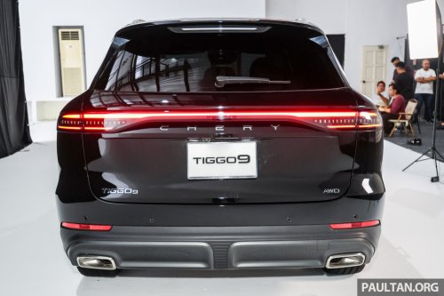 Chery Tiggo 9 previewed in Malaysia – flagship 7-seat D-SUV, 2.0T AWD with 256 PS/390 Nm, below RM189k