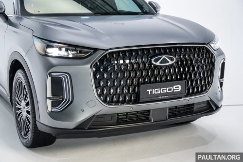 Chery Tiggo 9 previewed in Malaysia – flagship 7-seat D-SUV, 2.0T AWD with 256 PS/390 Nm, below RM189k