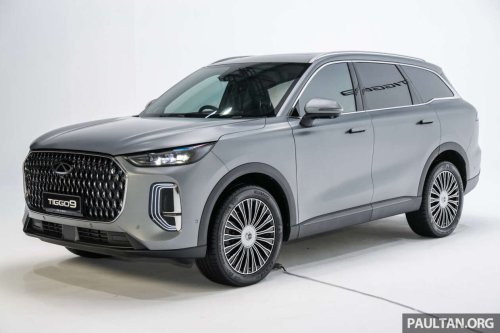 Chery Tiggo 9 previewed in Malaysia – flagship 7-seat D-SUV, 2.0T AWD with 256 PS/390 Nm, below RM189k