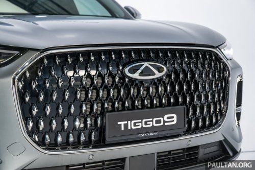Chery Tiggo 9 previewed in Malaysia – flagship 7-seat D-SUV, 2.0T AWD with 256 PS/390 Nm, below RM189k