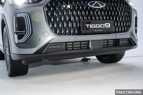 Chery Tiggo 9 previewed in Malaysia – flagship 7-seat D-SUV, 2.0T AWD with 256 PS/390 Nm, below RM189k