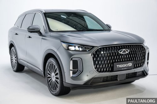 Chery Tiggo 9 previewed in Malaysia – flagship 7-seat D-SUV, 2.0T AWD with 256 PS/390 Nm, below RM189k