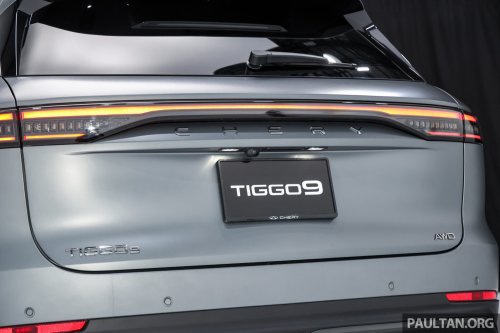 Chery Tiggo 9 previewed in Malaysia – flagship 7-seat D-SUV, 2.0T AWD with 256 PS/390 Nm, below RM189k