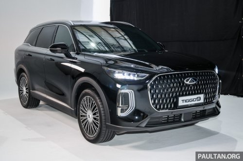 Chery Tiggo 9 previewed in Malaysia – flagship 7-seat D-SUV, 2.0T AWD with 256 PS/390 Nm, below RM189k