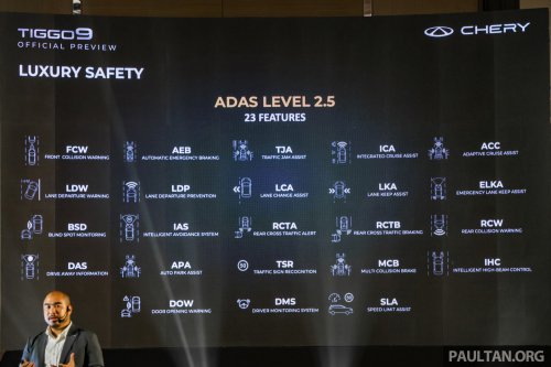 Chery Tiggo 9 previewed in Malaysia – flagship 7-seat D-SUV, 2.0T AWD with 256 PS/390 Nm, below RM189k