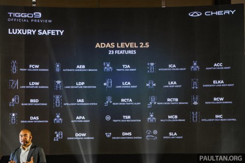 Chery Tiggo 9 previewed in Malaysia – flagship 7-seat D-SUV, 2.0T AWD with 256 PS/390 Nm, below RM189k