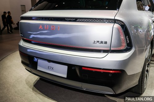 AUDI E7X launched in China – EV SUV with up to 680 PS, 751 km CLTC range, 897V charging, 4-seat flagship