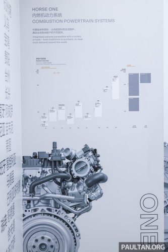 Horse Powertrain in Beijing – flat engines to convert EVs, even a V6! New Proton Perdana V6? Not so fast…