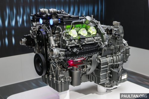 Horse Powertrain in Beijing – flat engines to convert EVs, even a V6! New Proton Perdana V6? Not so fast…