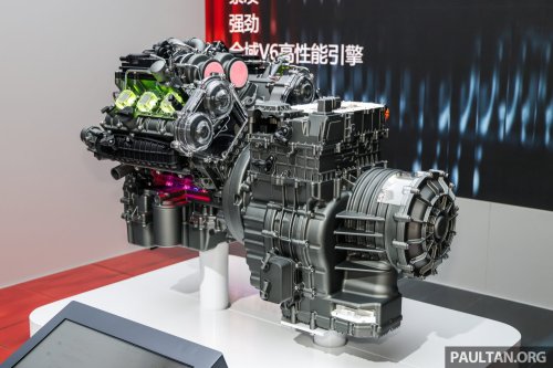 Horse Powertrain in Beijing – flat engines to convert EVs, even a V6! New Proton Perdana V6? Not so fast…