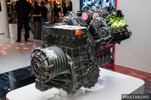 Horse Powertrain in Beijing – flat engines to convert EVs, even a V6! New Proton Perdana V6? Not so fast…