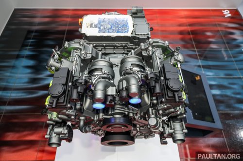 Horse Powertrain in Beijing – flat engines to convert EVs, even a V6! New Proton Perdana V6? Not so fast…
