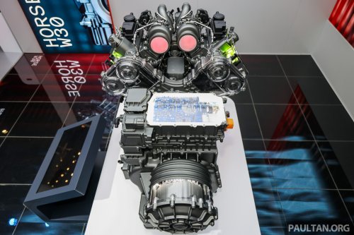 Horse Powertrain in Beijing – flat engines to convert EVs, even a V6! New Proton Perdana V6? Not so fast…