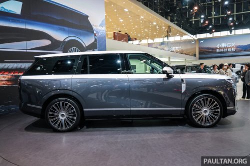2026 Xpeng GX shown in Beijing – flagship SUV; EV up to 750 km CLTC, REEV 1,585 km combined; fr RM232k