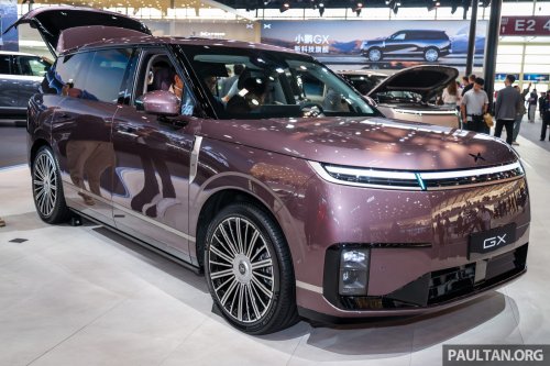2026 Xpeng GX shown in Beijing – flagship SUV; EV up to 750 km CLTC, REEV 1,585 km combined; fr RM232k