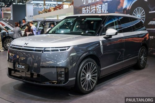 Xpeng, SUV, 2026 Xpeng GX shown in Beijing – flagship SUV; EV up to 750 km CLTC, REEV 1,585 km combined; fr RM232k